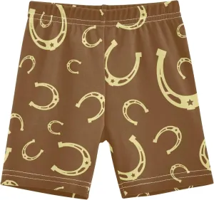 Fisyme Girls Shorts Kids Toddler Girl Bike Cartwheel Under Dress Shorts