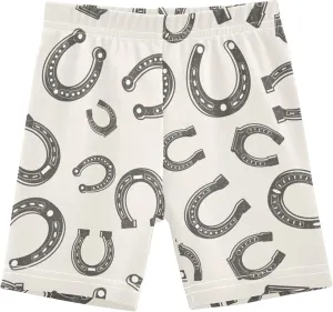 Fisyme Girls Shorts Kids Toddler Girl Bike Cartwheel Under Dress Shorts