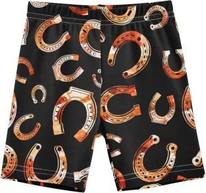 Fisyme Girls Shorts Kids Toddler Girl Bike Cartwheel Under Dress Shorts