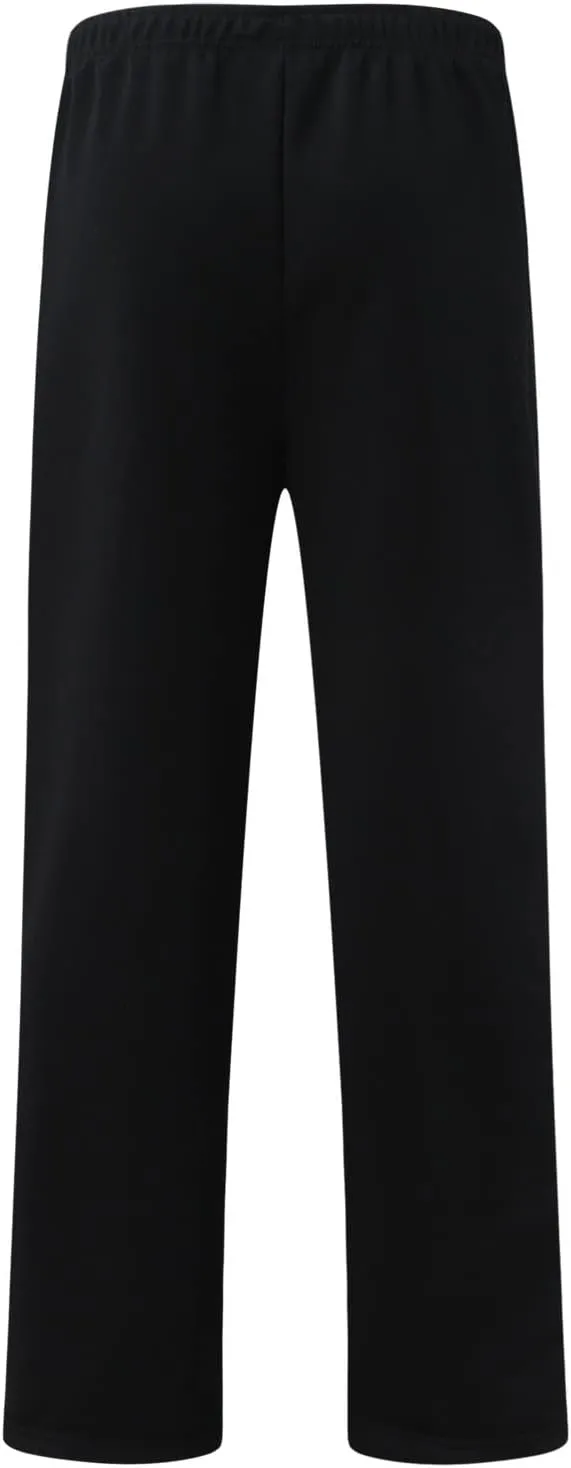 FZVYD Mens Sweatpants Pants Casual Jogging Sports Elastic Lightweight Wide Leg Long Straight Lounge Trousers with Pockets