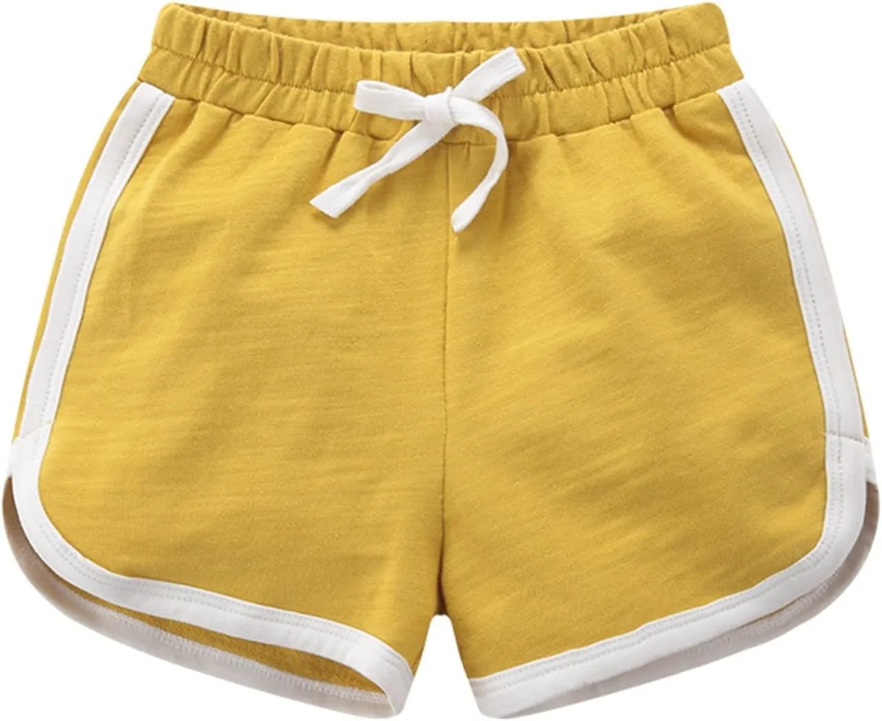 Girls Boys Solid Shorts Running Athletic Cotton Kids Workout Childrens Fashion Summer Beach Sports Trousers