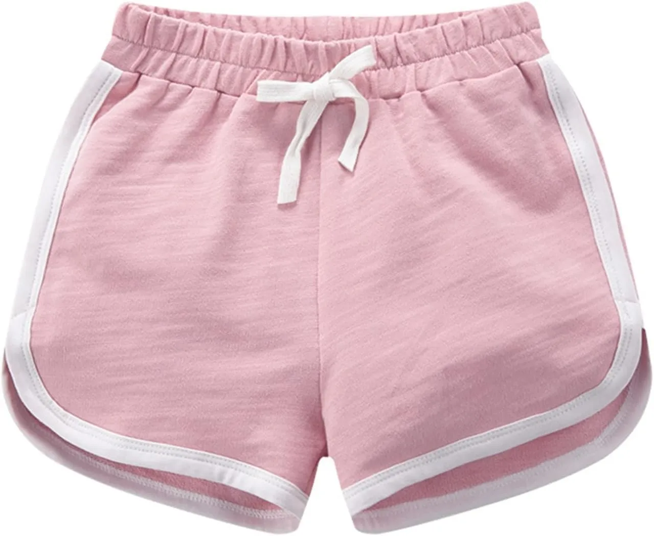 Girls Boys Solid Shorts Running Athletic Cotton Kids Workout Childrens Fashion Summer Beach Sports Trousers