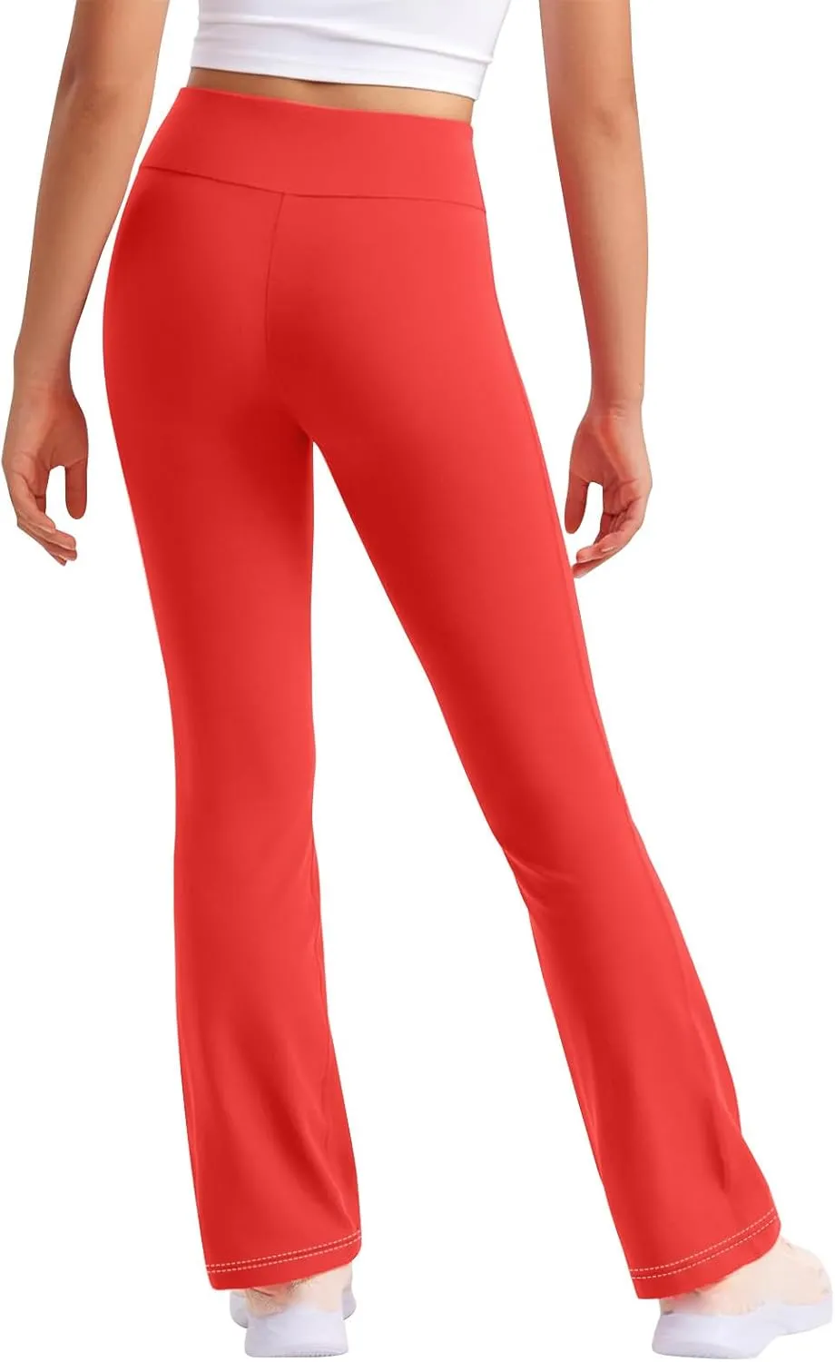 Girls Flare Leggings Kids High Waist Yoga Pants Bootcut Lounge Casual Active Dance Pants Bell Bottoms Cute Clothes