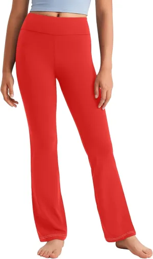 Girls Flare Leggings Kids High Waist Yoga Pants Bootcut Lounge Casual Active Dance Pants Bell Bottoms Cute Clothes