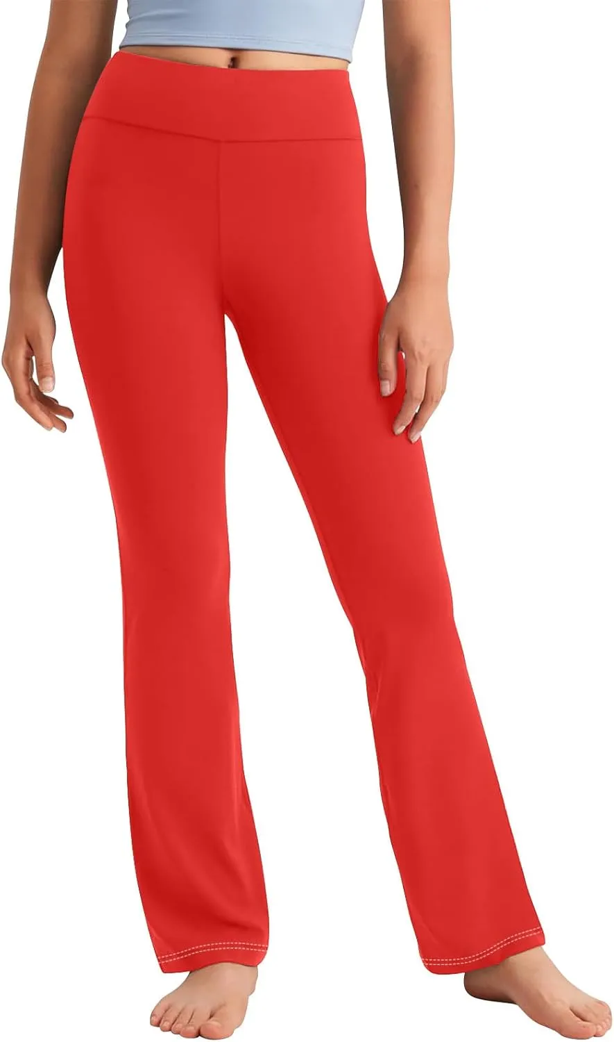 Girls Flare Leggings Kids High Waist Yoga Pants Bootcut Lounge Casual Active Dance Pants Bell Bottoms Cute Clothes