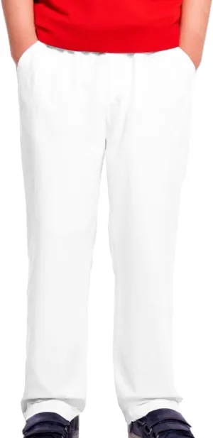 Girls Pants Straight Leg Elastic Waist Student Pants Athletic Comfortable Cool Breathable Outfits with