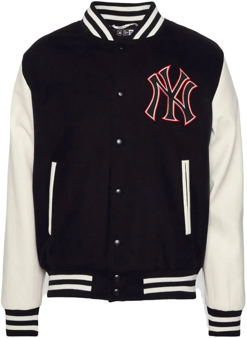 H&D Clothing Mens New York Letterman Yankees Varsity Jacket Mens NY College Baseball Varsity Bomber Jacket