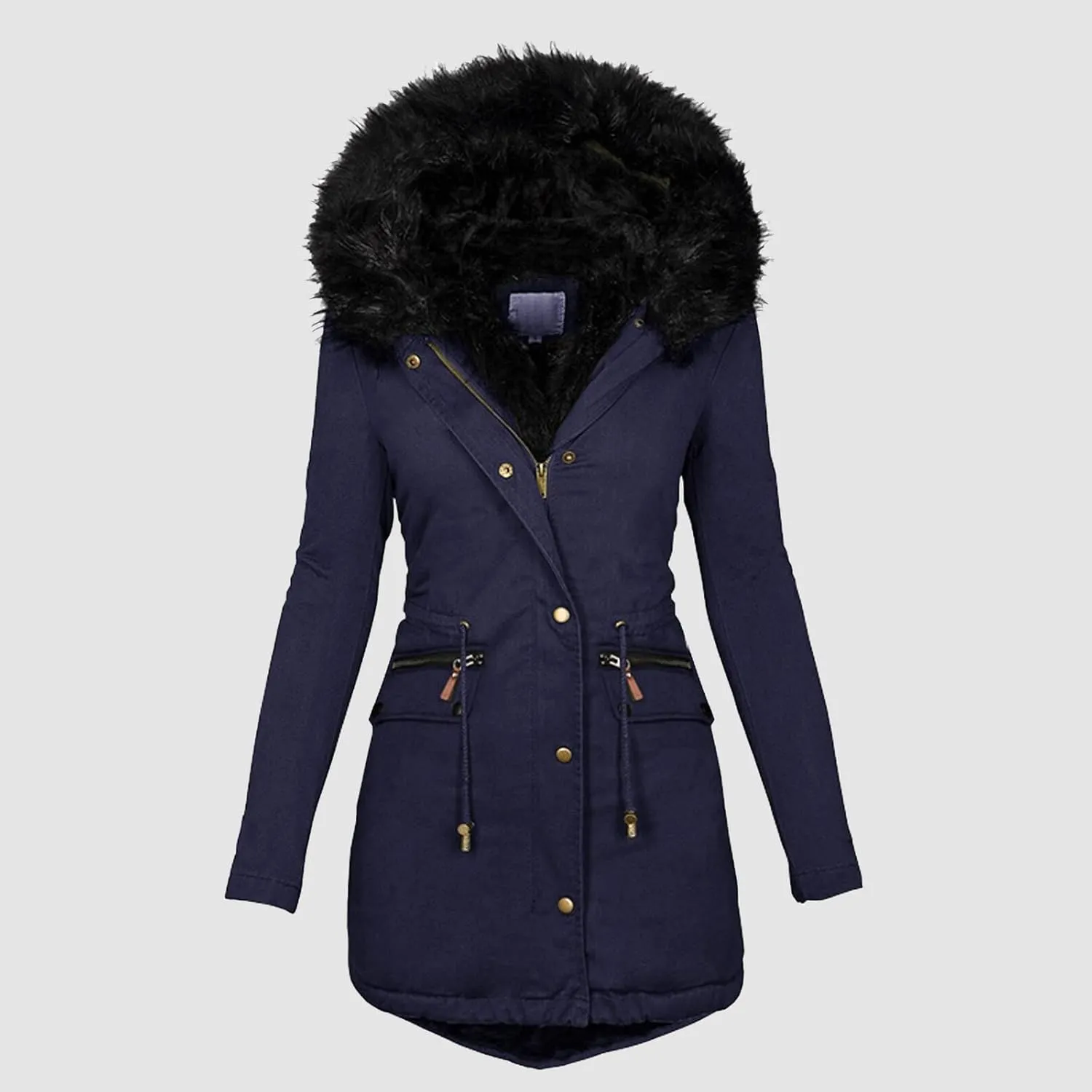 Heavyweight Outerwear Coat for Women Thicker Winter Slim Women'S Coat Women Long Quilted Coat Womens Puffer Coat