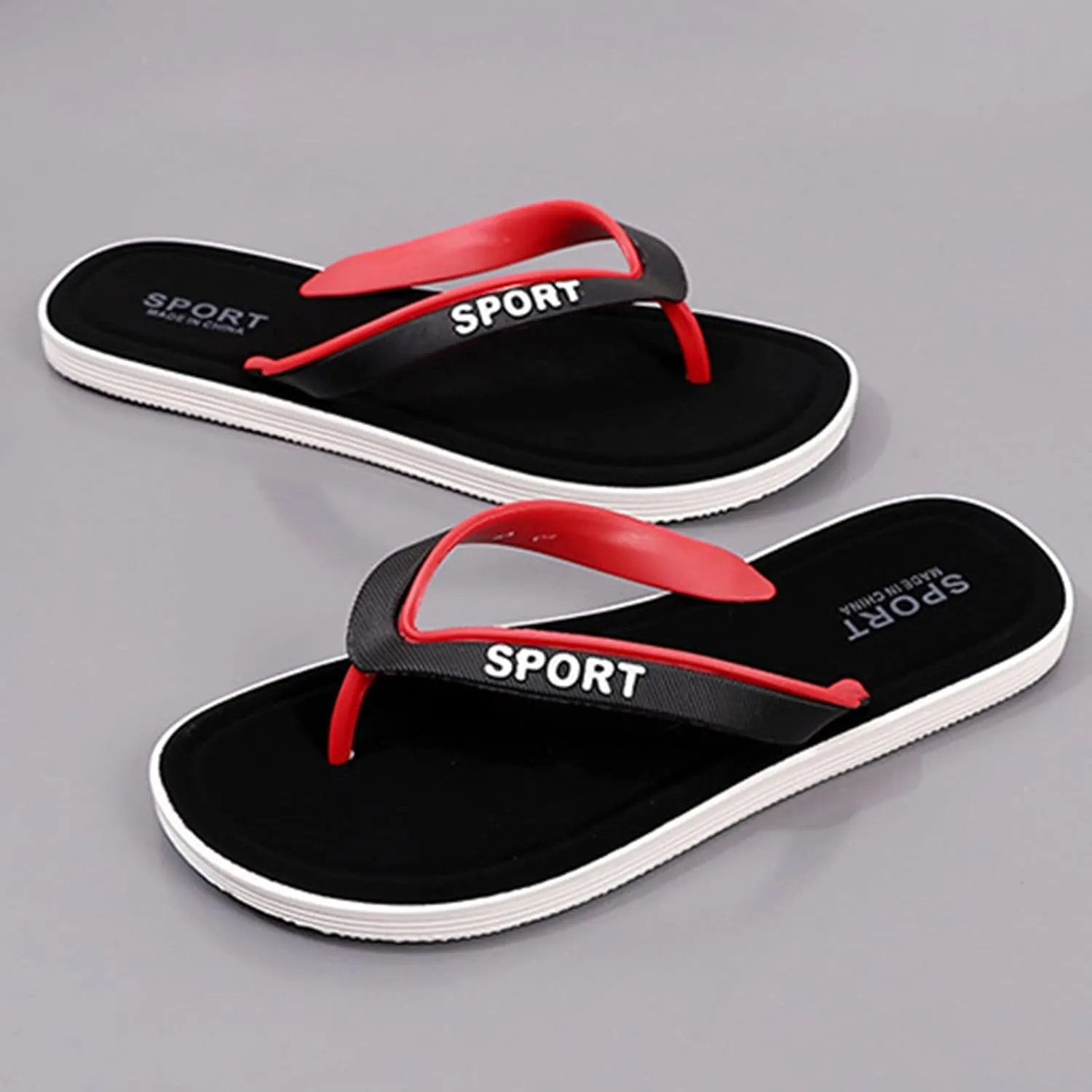 Hiking Sandals for Men Men Shoes Fashion Beach Flip Flops Flat Toe Sandwich Beach Men's Beach Sandals Flip Flop Slides