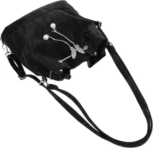 Homoyoyo Convertible Bucket Bag for Women Stylish Purse Travel Essentials Versatile Handbag for Everyday Use Spacious Design