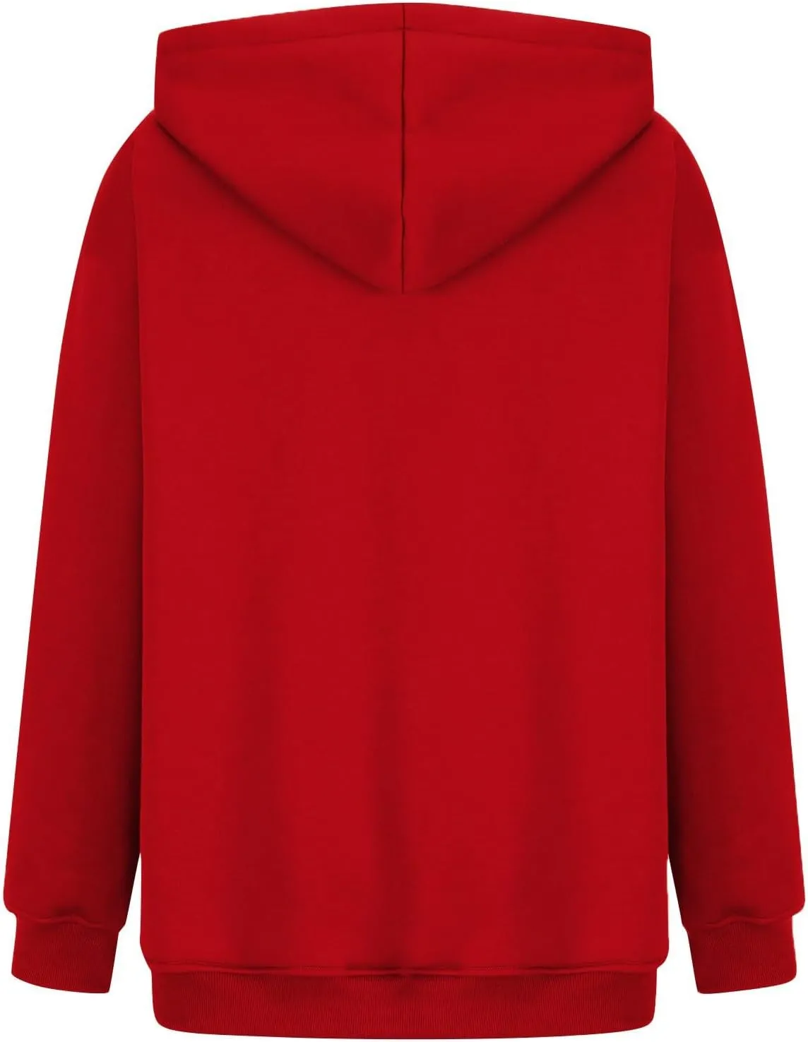 Hoodies for Women Drawstring Lightweight Fleece Oversized Sweatshirt Drop Shoulder Baggy Trendy Y2K Hoodie w/Pockets