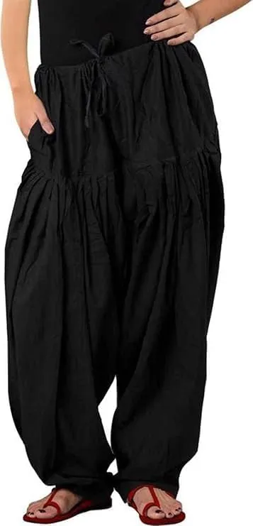 Imago Patiala Salwar, Harem Pants, Yoga Pilates Pants 100% Cotton Free Style