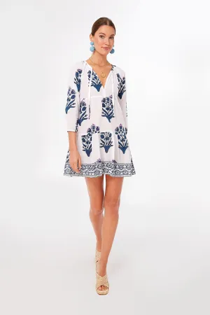 Indigo and Violet Palladio Garden Priya Coverup