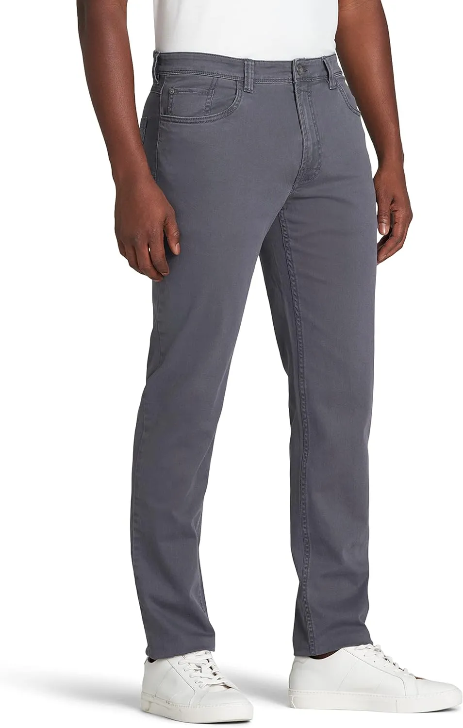 IZOD Men's Big & Tall Performance Stretch Flat Front Pant