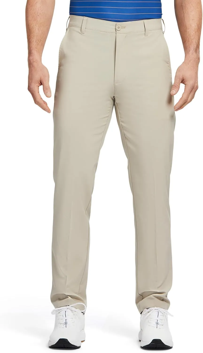 IZOD Men's Golf Swingflex Straight-fit Flat-Front Pants