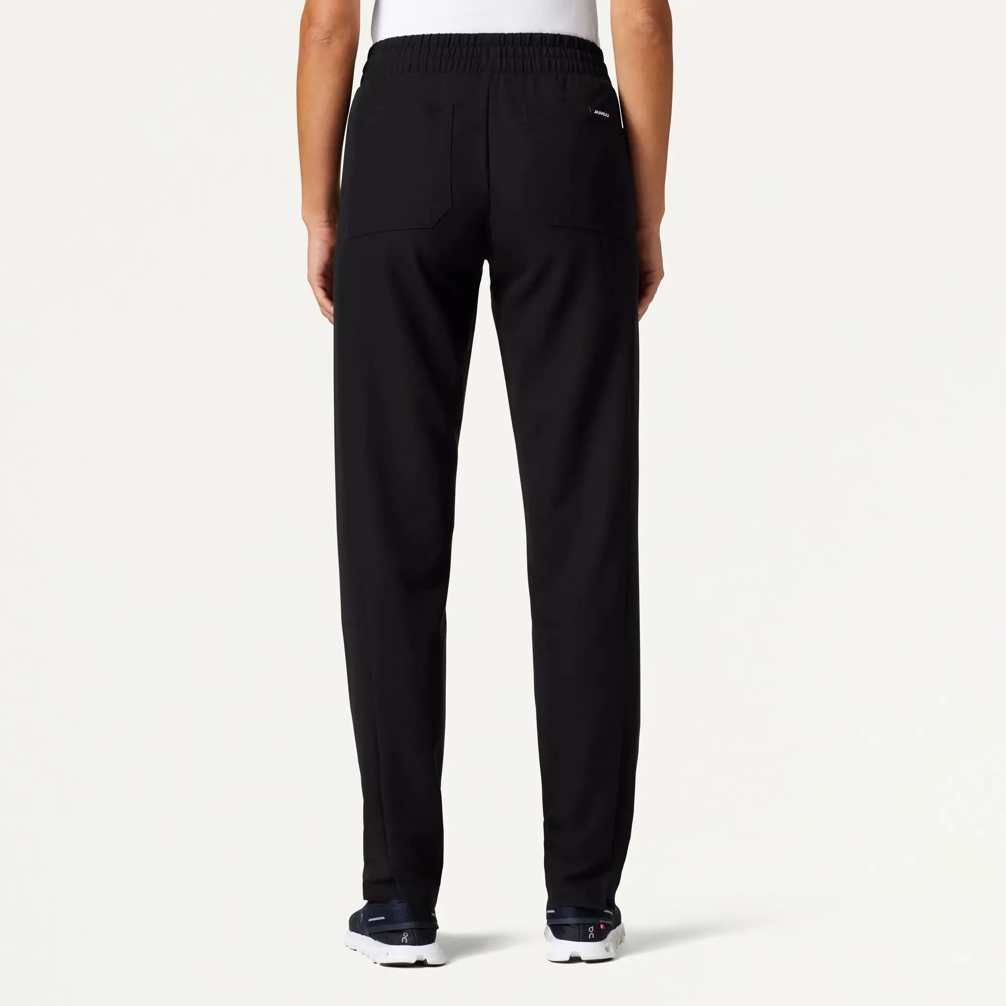 Jaanuu Women's Effie Slim 6-Pocket Scrub Pant - Black