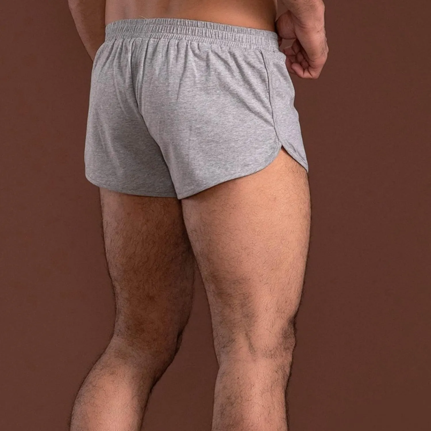 JEShifangjiusu Mens Sleeping Stretch Boxer Shorts Ultra-Soft Modal Lounge Pajama Bottoms Cotton Moisture-Wicking Underwear