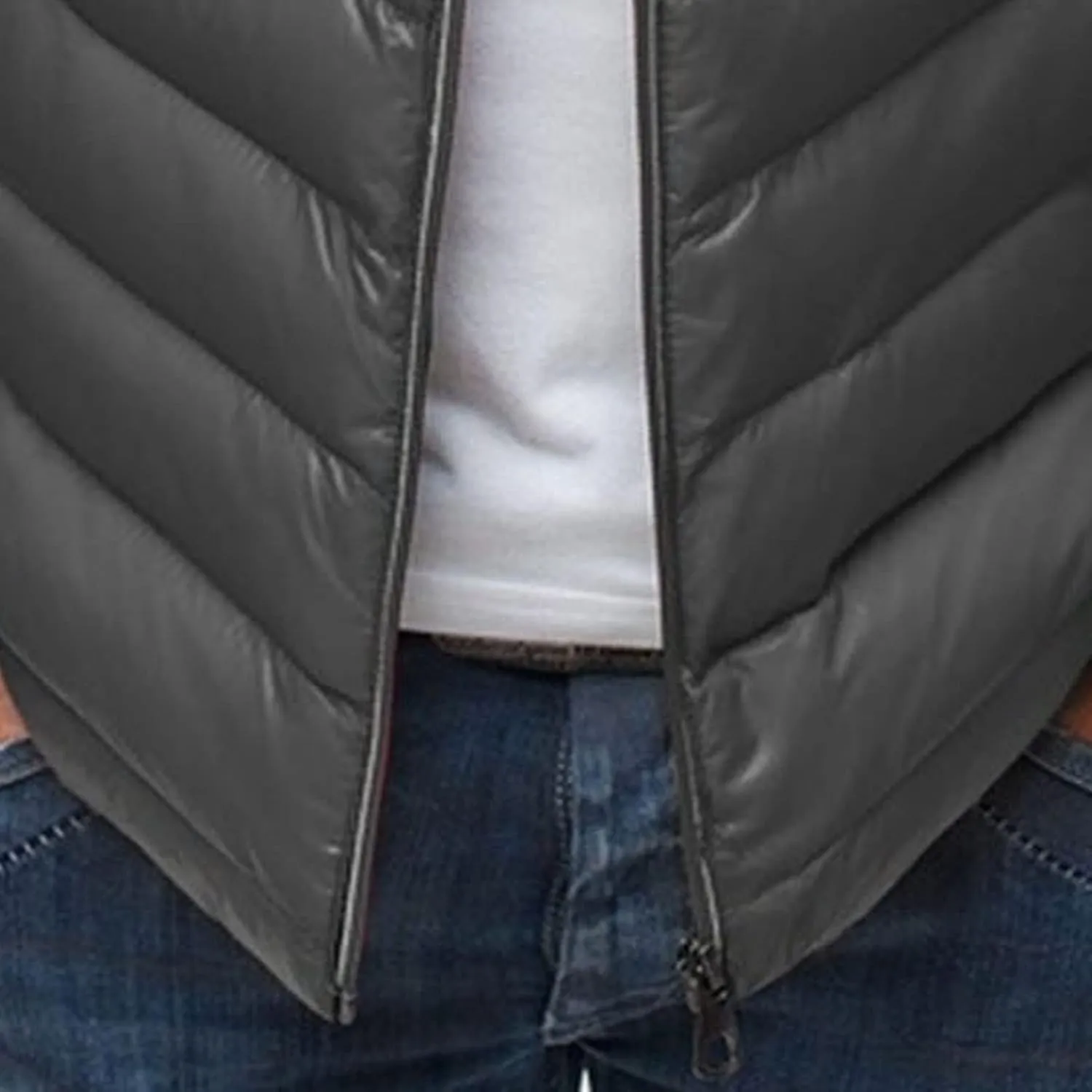 JEsilunmaMY Men's Stand Collar Puffer Down Jacket Lightweight Full Zip Packable Winter Jacket Solid Color Windproof Warm Coat