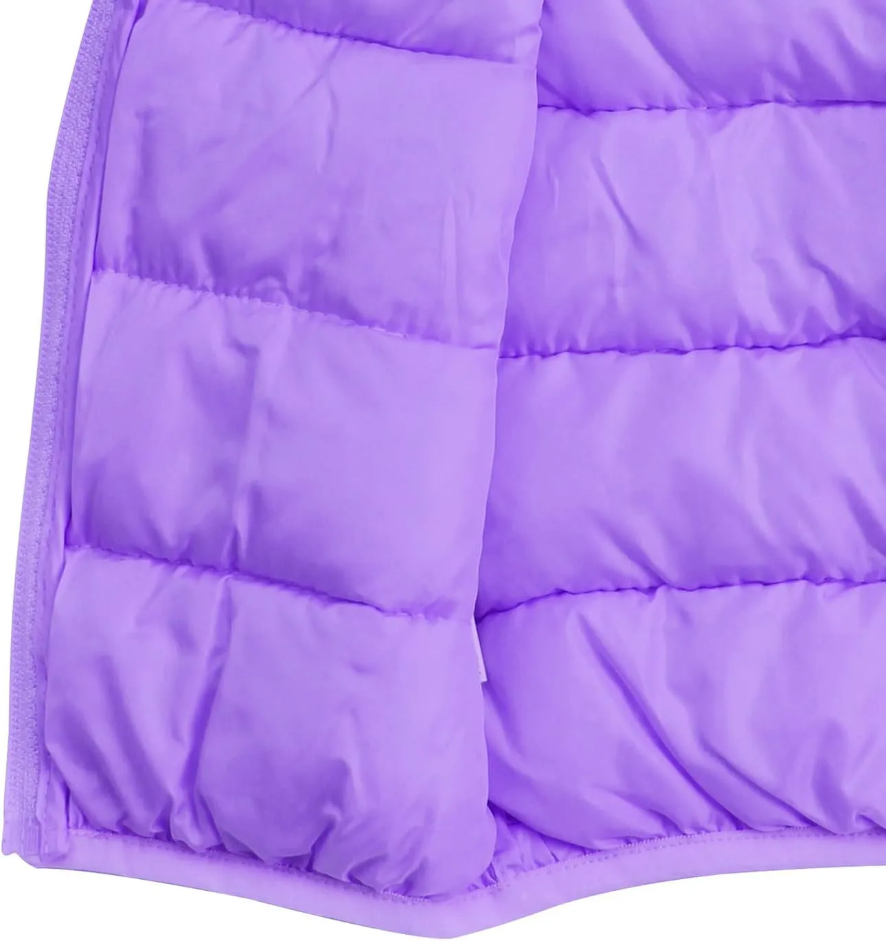 JESKIDS Girls Boys Puffer Vest Hooded Warm Outerwear with Zipper Lightweight Sleeveless Outfit
