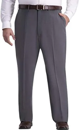 J.M. Haggar Men's Classic Fit Flat Front Dress Pant-Regular and Big & Tall Sizes