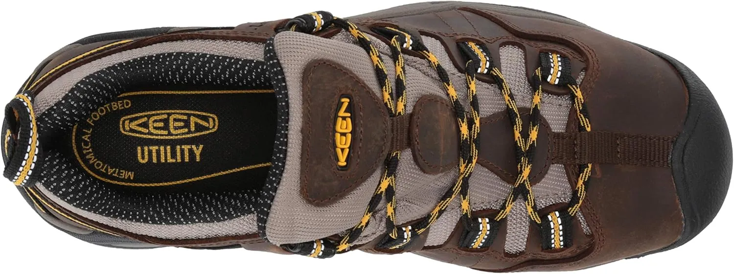 KEEN Utility Women's Detroit XTLow HeightSteel ToeMetatarsal Guard Work Shoe