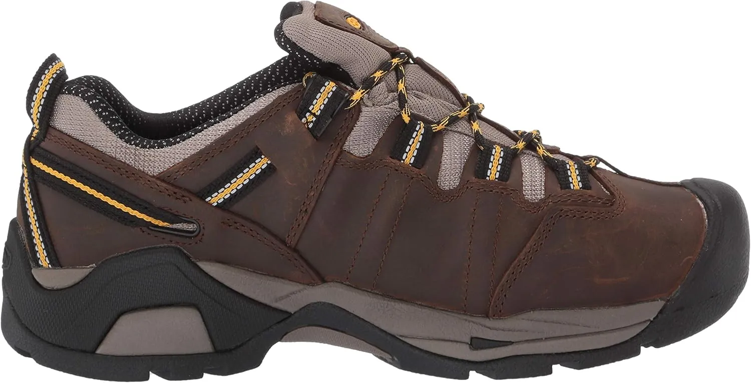 KEEN Utility Women's Detroit XTLow HeightSteel ToeMetatarsal Guard Work Shoe