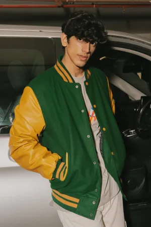 Kelly Men's Varsity Jacket