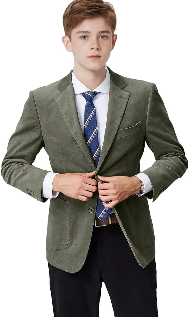 Kids Blazers for Boys Suit Jacket Slim Fit Formal Sport Blazer Fashion Wedding Prom Party Gentleman Blazer for Boy