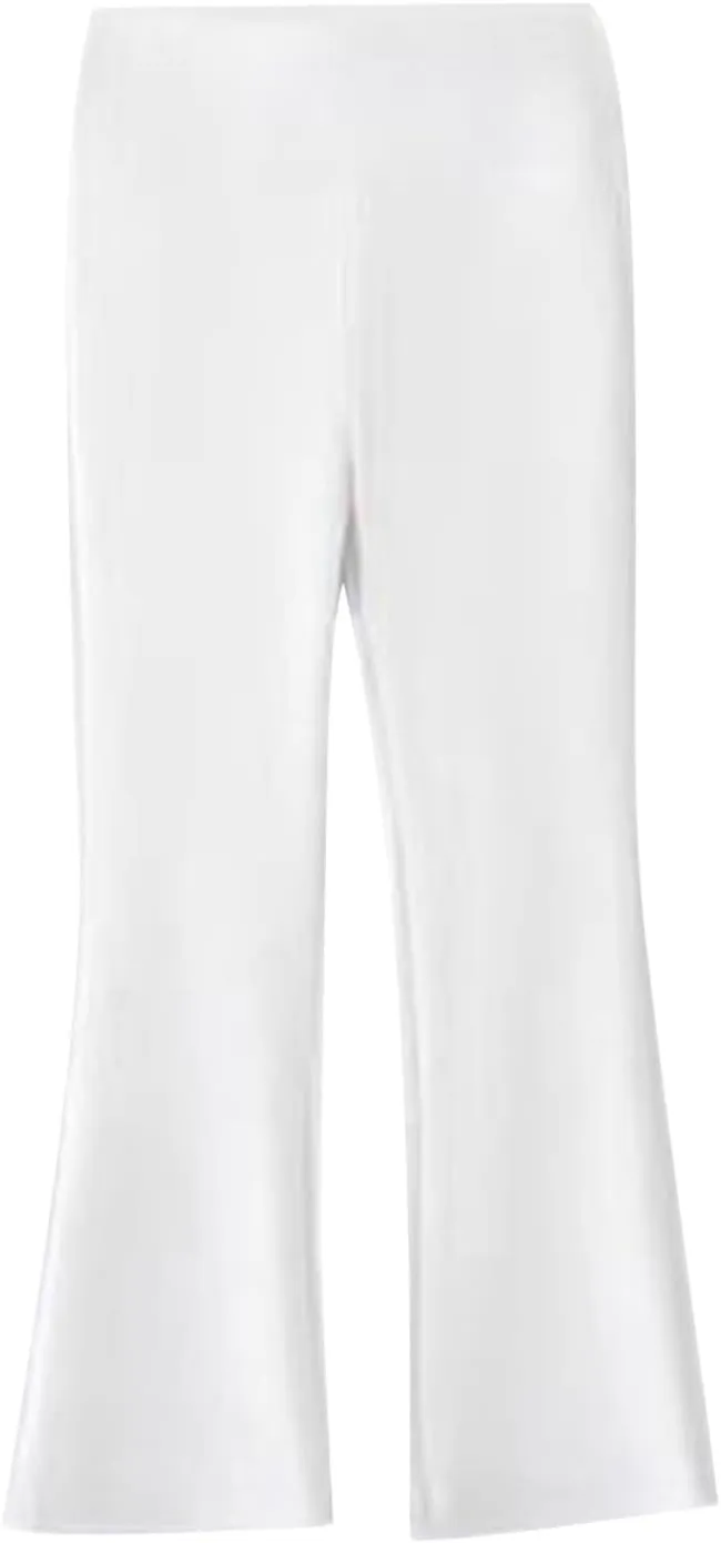 Kids Girls Flare Leggings High Waisted Bell Bottoms Active ??ootcut Yoga Pants Slim Fit Solid Dance Workout Trousers