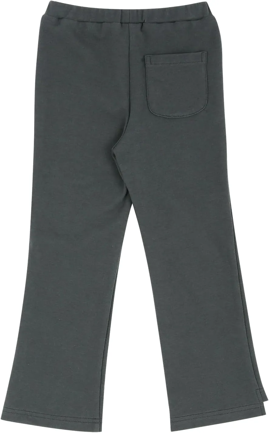 Kids Toddler Girls Soft Cotton Wide Leg Boot Cut Pants ?C Flare Wide Leg Leggings