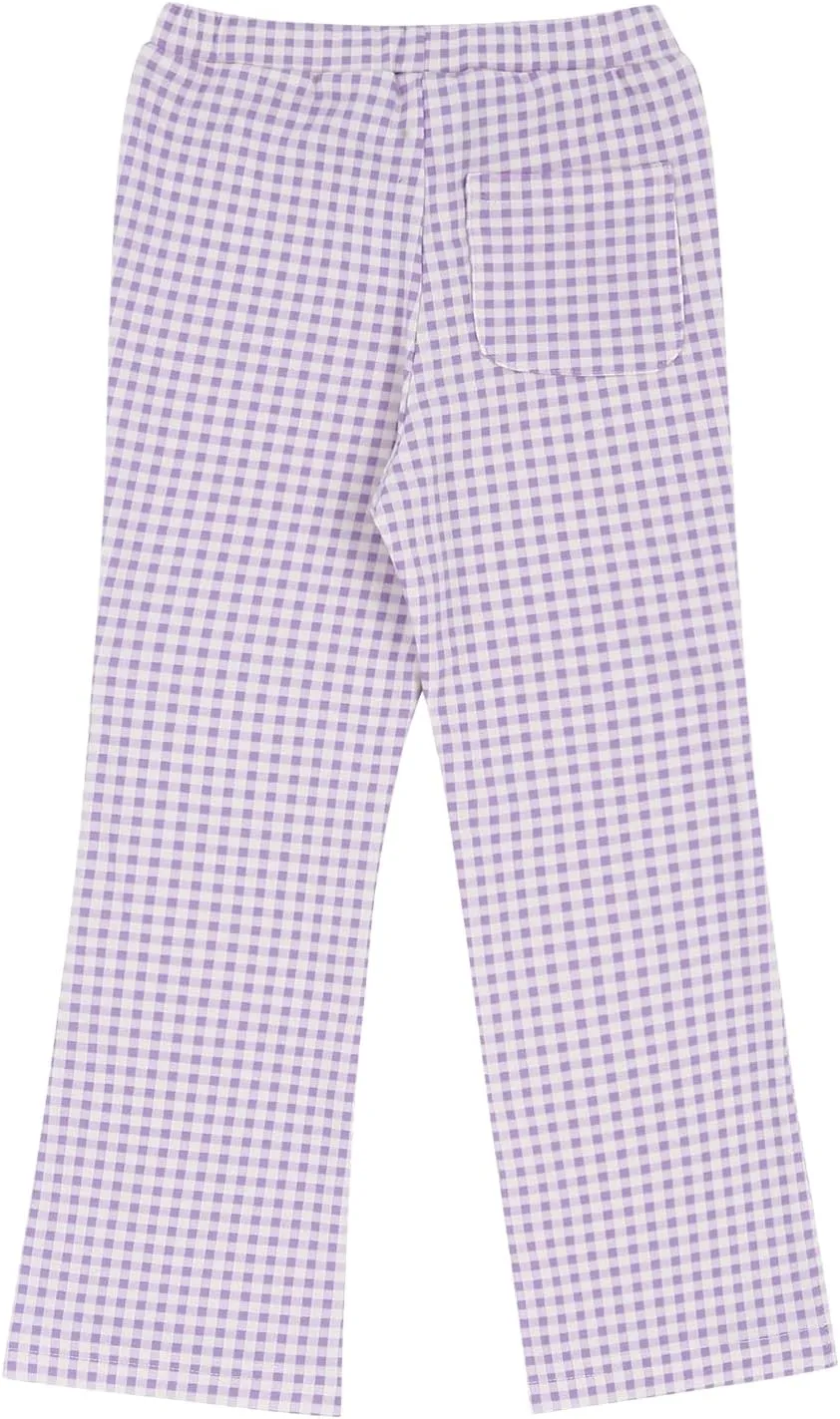 Kids Toddler Girls Soft Cotton Wide Leg Boot Cut Pants ?C Flare Wide Leg Leggings