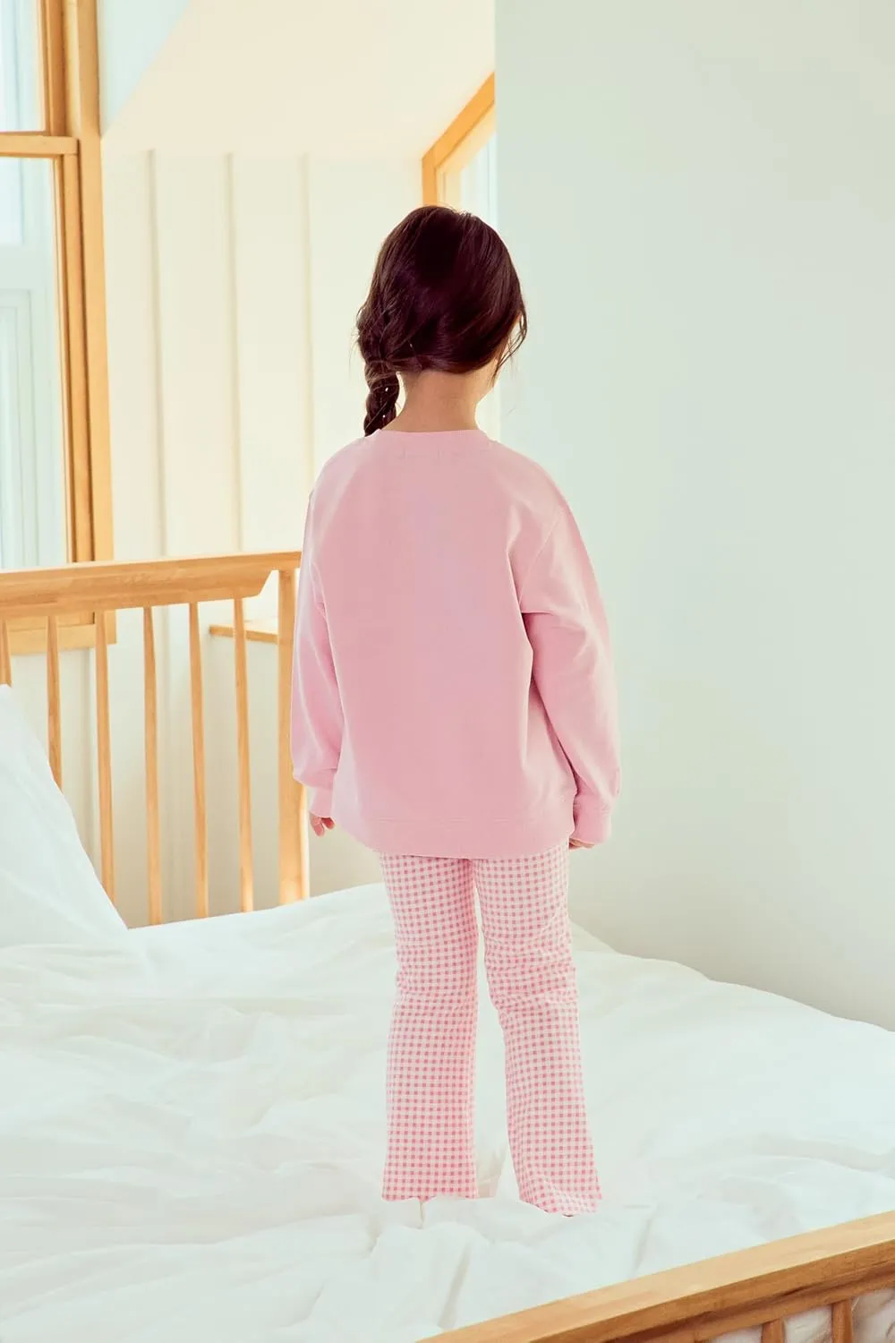 Kids Toddler Girls Soft Cotton Wide Leg Boot Cut Pants ?C Flare Wide Leg Leggings