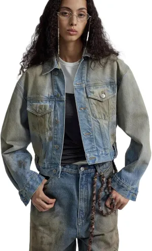 Ladies' Denim Jacket, Thick Warm Outerwear