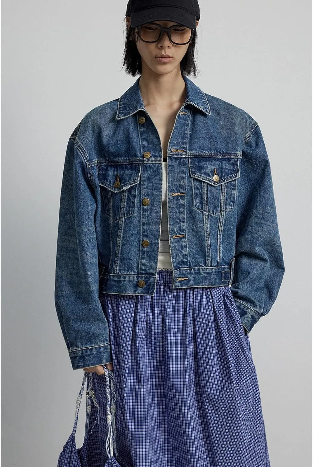 Ladies' Denim Jacket, Thick Warm Outerwear