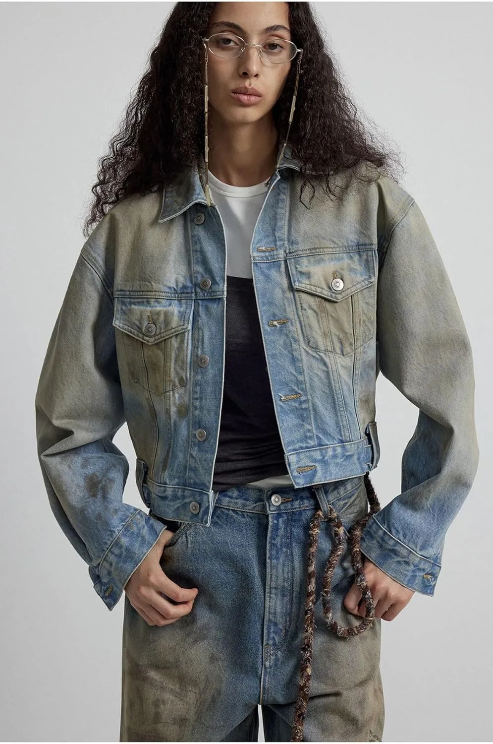 Ladies' Denim Jacket, Thick Warm Outerwear