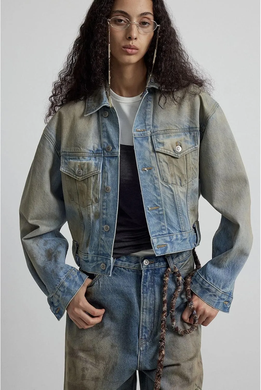 Ladies' Denim Jacket, Thick Warm Outerwear
