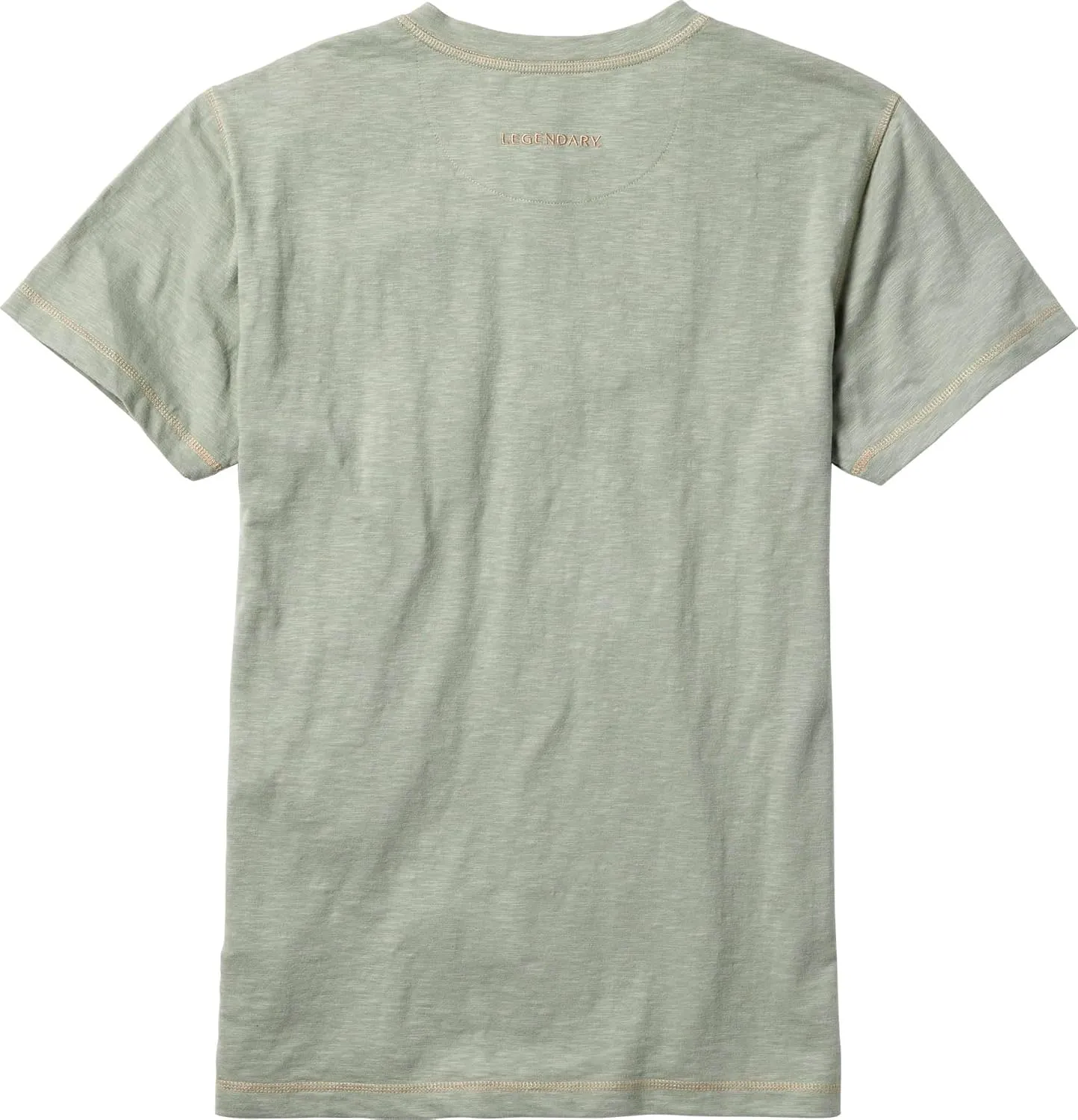 Legendary Whitetails Men's Maverick Slub Henley Short Sleeve Shirt