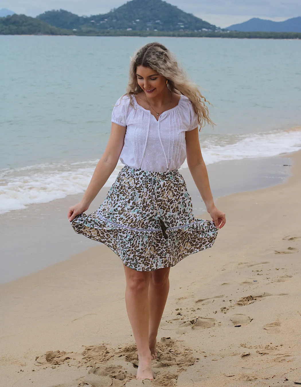 Leopard Skirt
