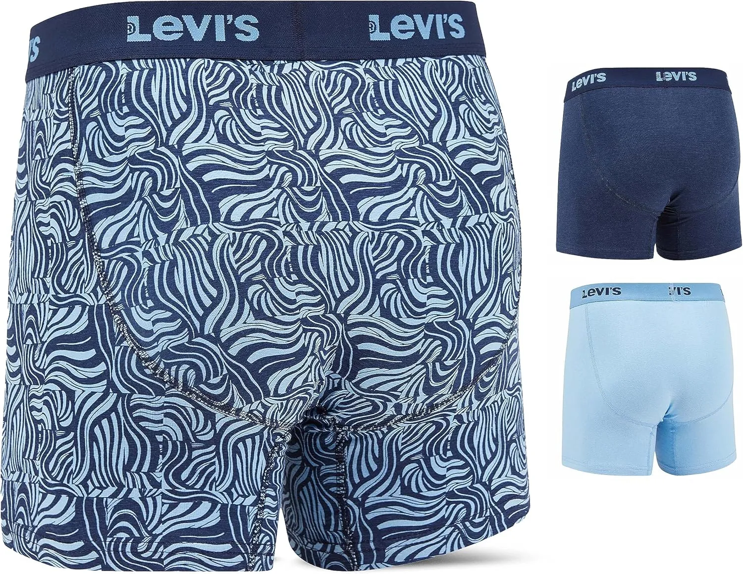 Levi's Boxer Briefs for Men, Cotton Stretch Breathable Men's Underwear