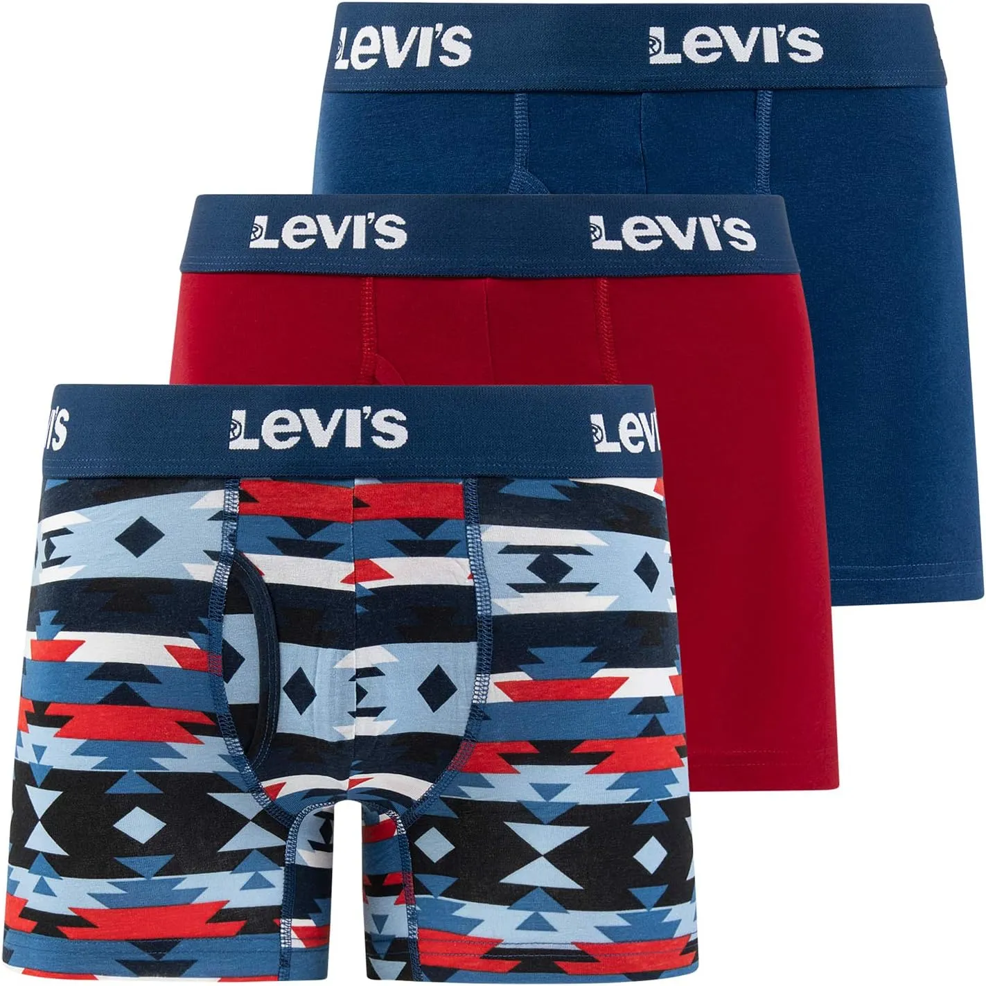 Levi's Boxer Briefs for Men, Cotton Stretch Breathable Men's Underwear