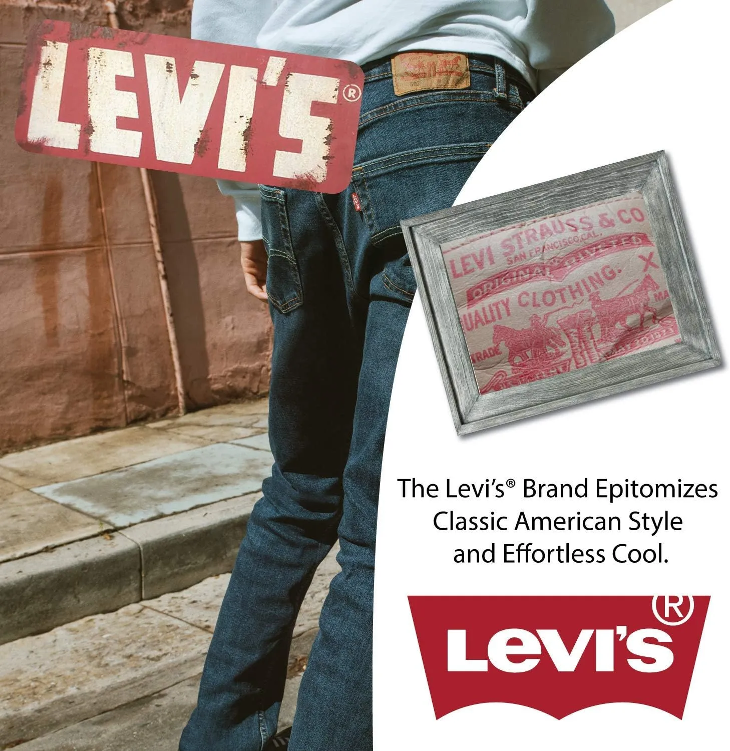 Levi's Boxer Briefs for Men, Cotton Stretch Breathable Men's Underwear