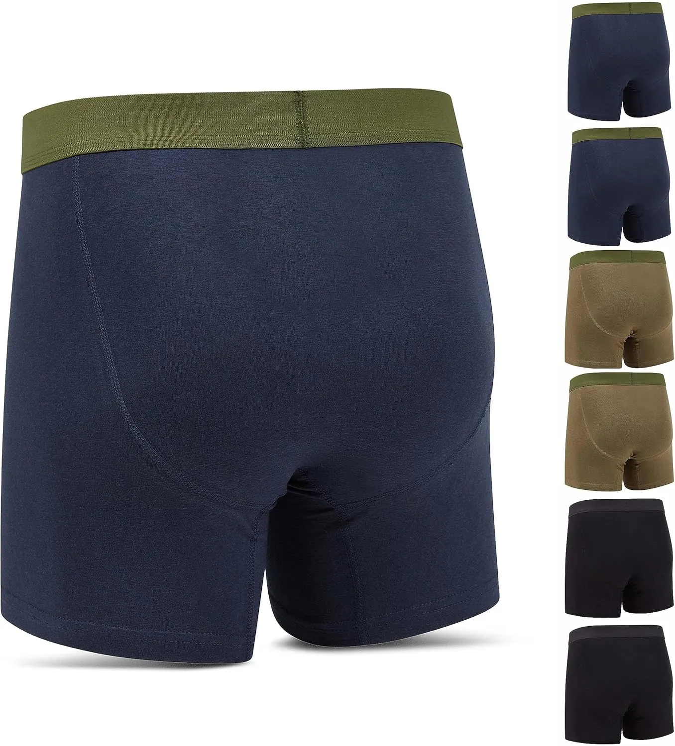 Levi's Mens Underwear 7 Pack Mens Boxer Briefs for Men Cotton Stretch