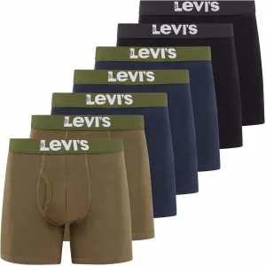 Levi's Mens Underwear 7 Pack Mens Boxer Briefs for Men Cotton Stretch