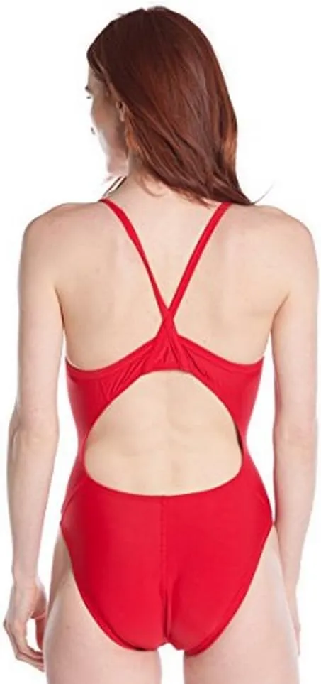 LIFEGUARD Officially Licensed Swimsuit for Women & Ladies, One Piece Swimming Suit, Elastic Comfort Straps.