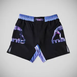 Manto Mirage Fight Shorts Black