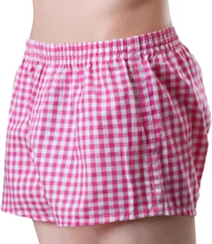 Men's Boxers, Cotton Knit Comfortable Boxer Underwear Lightweight Breathable Fabric Men Boxer Short Underwear