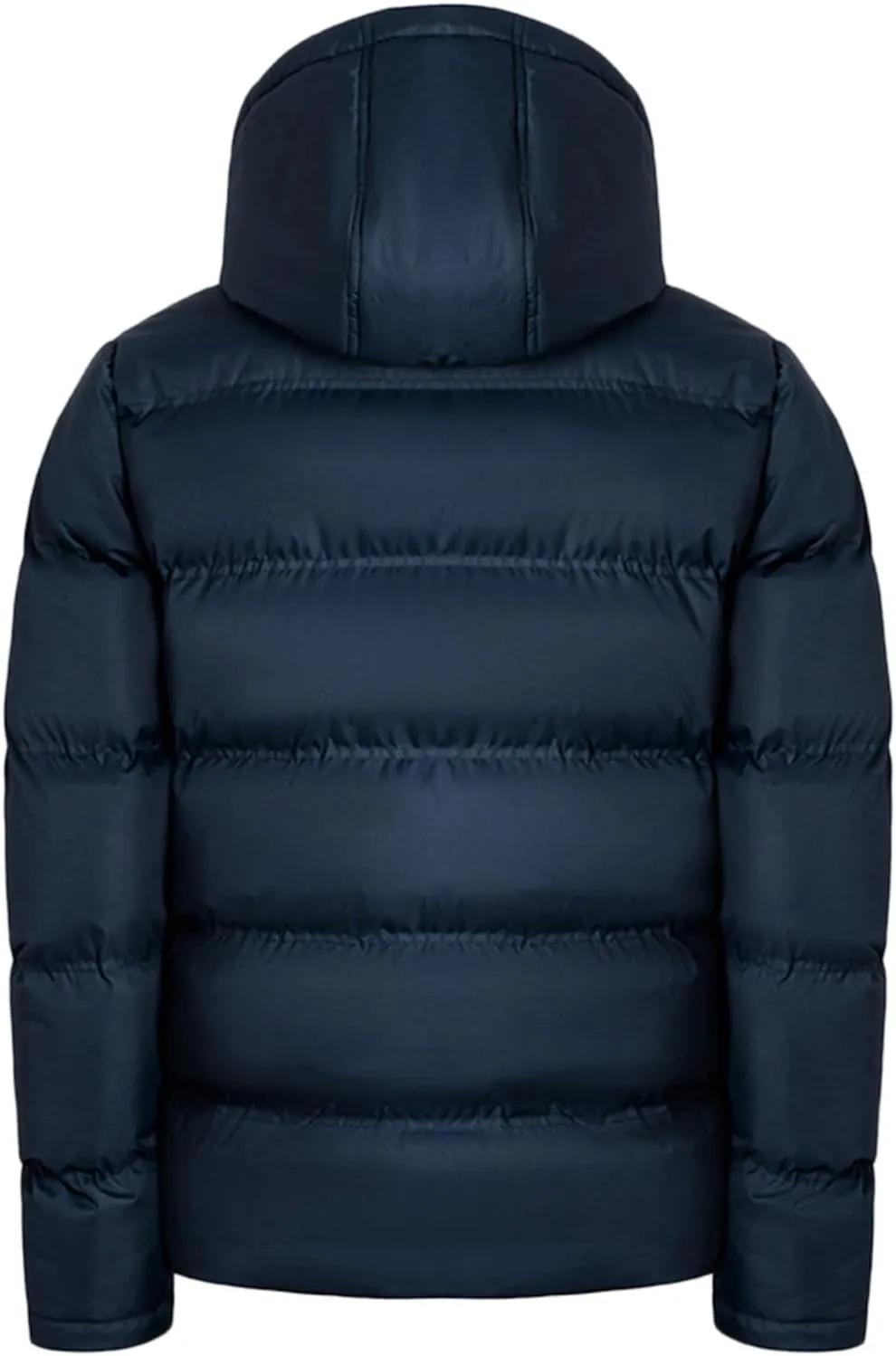 Men's Bread Cloth Winter Hooded Full-Zipper Solid Color Padded Plus Size Cotton Coat Jacket plus Size down Coats