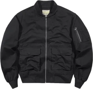 Mens Jackets Lightweight Fashion Mens Bomber Jacket Casual Windbreaker Jackets for Men Zip Up Jacket for Men