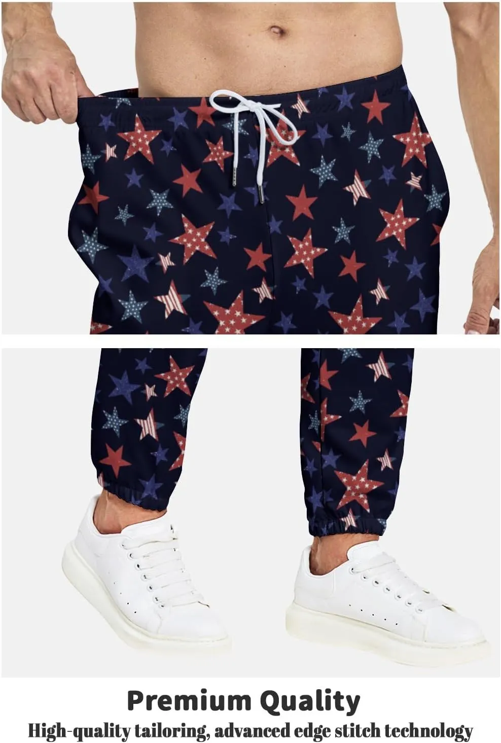 Mens Joggers Pants Corn Sweatpants Sports Trousers Casual Workout Pants