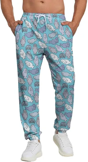 Mens Joggers Pants Corn Sweatpants Sports Trousers Casual Workout Pants